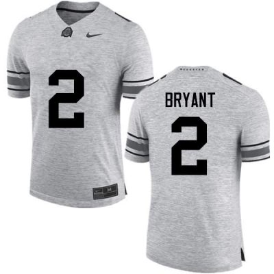 Men's Ohio State Buckeyes #2 Christian Bryant Gray Nike NCAA College Football Jersey New Arrival AKN2244KD